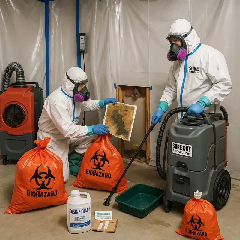 Contaminated Water Handling Protocols process in Delaware County, IA